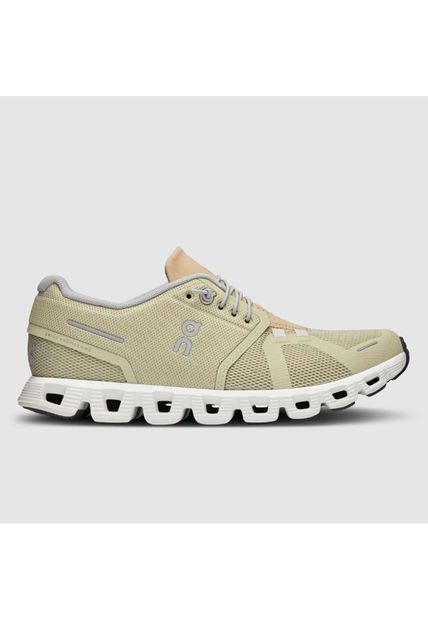 Tenis On Cloud 5 Mujer 59.98154-6 Beige
