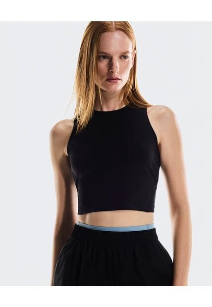 Crop Top Studio 1WF12410553-L Negro