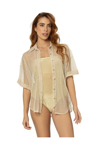 Shirt  Mujer Mar Tbs1667014 Beige Onda de Mar