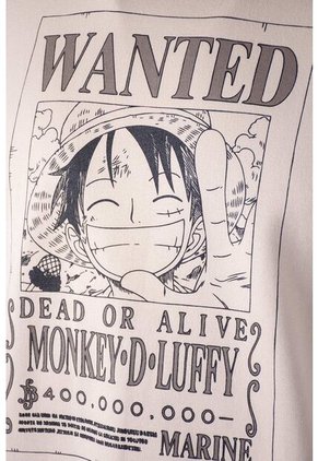 Buzo De One Piece Caqui Estampado Género Neutro L