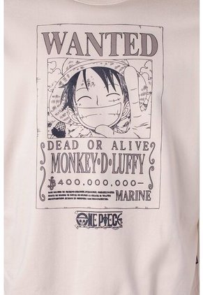 Buzo De One Piece Caqui Estampado Género Neutro S