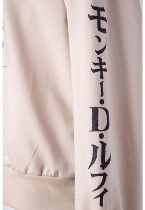 Buzo De One Piece Caqui Estampado Género Neutro S