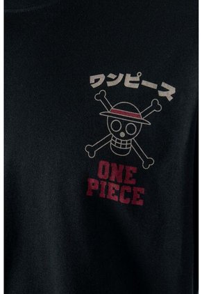 Camiseta De One Piece Oversized Para Hombre