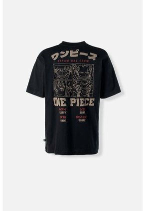 Camiseta De One Piece Oversized Para Hombre