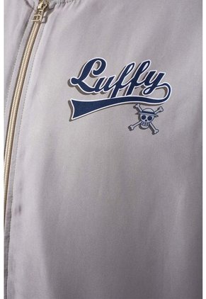 Chaqueta De One Piece Impermeable Blanca Y Taupe Para Hombre XL