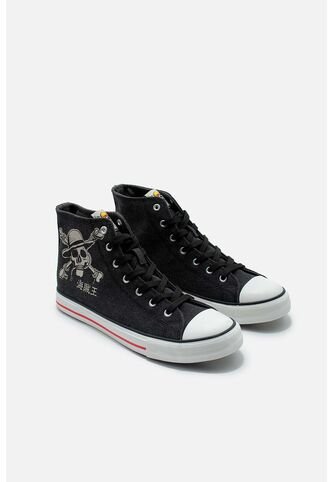 Tenis De One Piece Negros Para Hombre 39 ONE PIECE