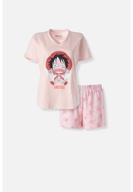 Pijama De One Piece De Pantalón Corto Para Mujer S