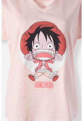 Pijama De One Piece De Pantalón Corto Para Mujer L