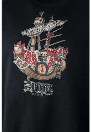 Buzo De One Piece Cerrado Negro Para Hombre M