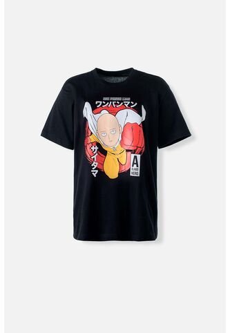 Camiseta De One Punch Regular Fit Género Neutro L ONE PUNCH MAN