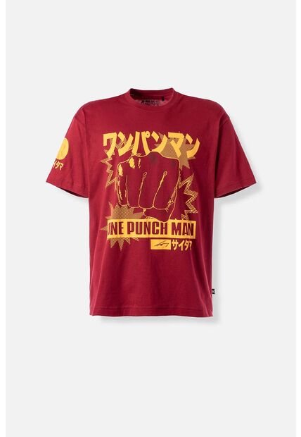 Camiseta De One Punch Man Relax Fit Para Hombre S