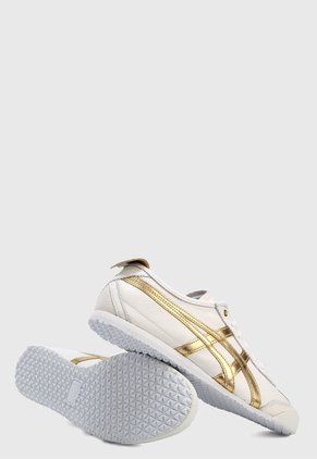 Tenis Lifestyle Blanco-Dorado Onitsuka Tiger Mexico 66