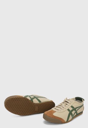 Tenis Lifestyle Beige-Verde Onitsuka Tiger Mexico 66