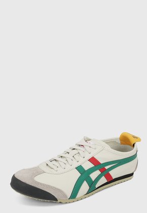 Tenis Lifestyle Beige-Verde-Rojo Onitsuka Tiger Mexico 66