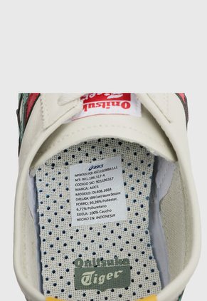 Tenis Lifestyle Beige-Verde-Rojo Onitsuka Tiger Mexico 66