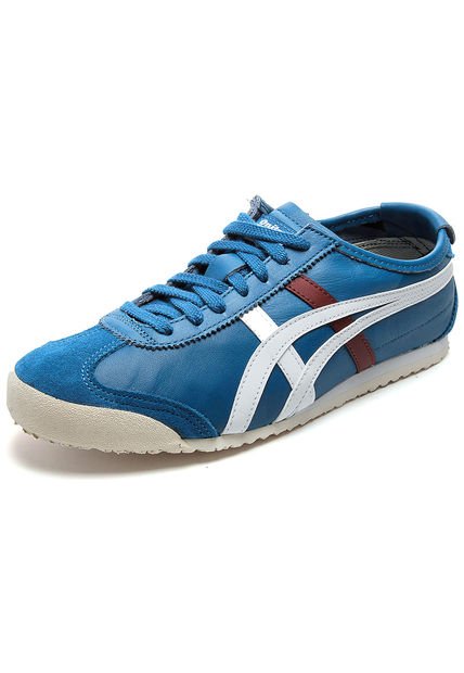 Shoes Onitsuka Tiger Mexico 66 Colombia Tenis Azul-Blanco Onitsuka