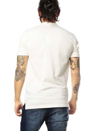 Camiseta Polo Blanco Marfil ONLY & SONS