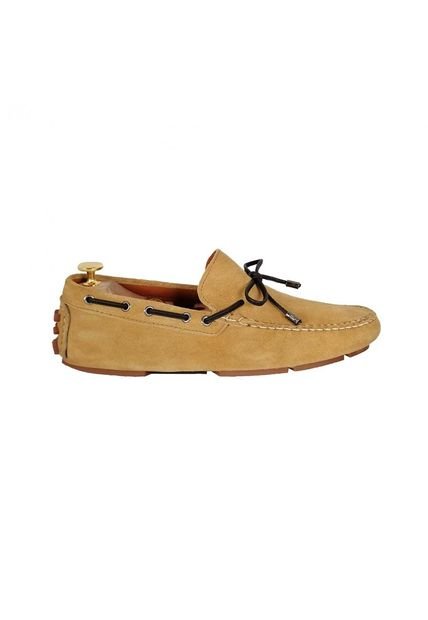 Mocasin Poseidon Cuero Gamuza Beige Hombre - Compra Ahora | Dafiti Colombia