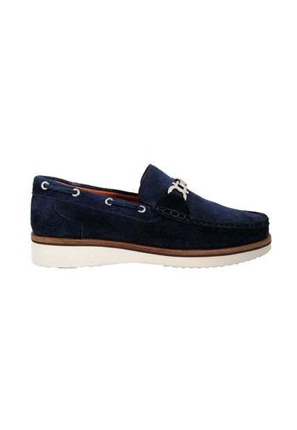 Mocasines Hamilton Casual Cuero Gamuza Azul Hombre - Compra Ahora | Dafiti  Colombia