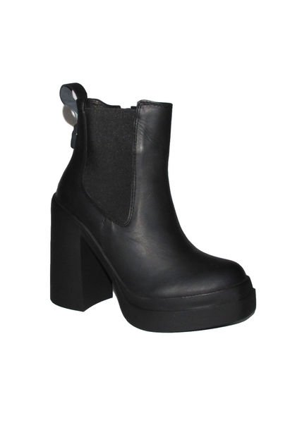 BOTIN NEGRO OPPOSITE SILVA