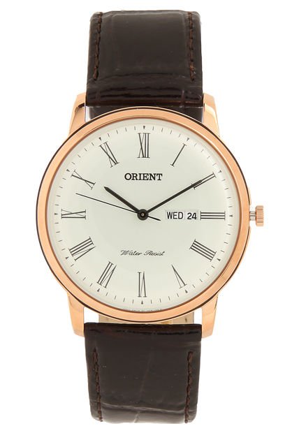 Reloj Café-Oro Rosa ORIENT