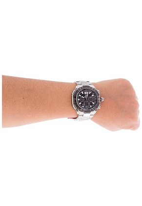 Reloj Plateado-Negro ORIENT