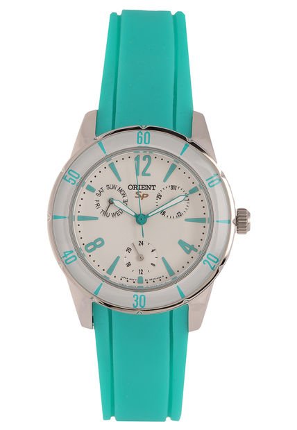 Reloj Verde-Plateado ORIENT