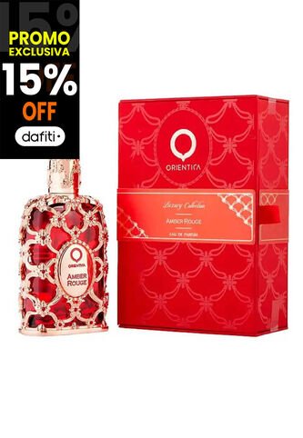 Perfume Amber Rouge De Orientica Para Hombre 80 Ml Orientica