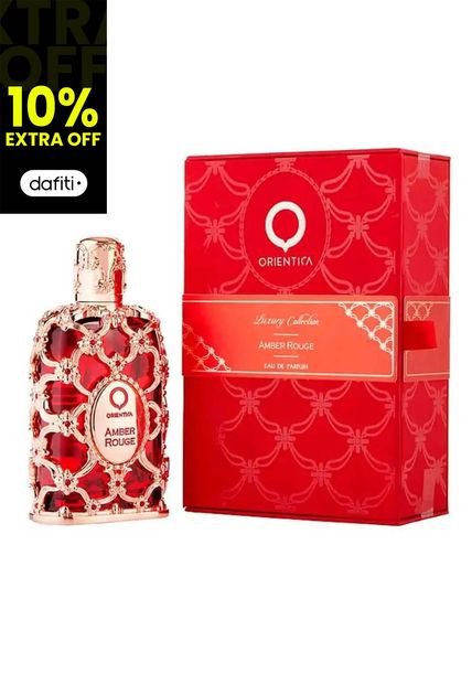 Perfume Amber Rouge De Orientica Para Hombre 80 Ml