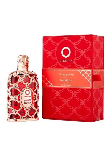 Perfume Amber Rouge De Orientica Para Hombre 80 Ml
