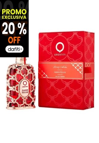 Perfume Amber Rouge De Orientica Para Hombre 80 Ml Orientica