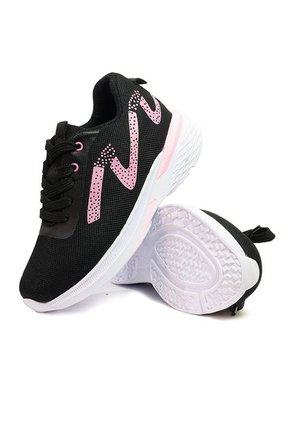 Tenis Niñas Negro Por Rosa Origen EVA003