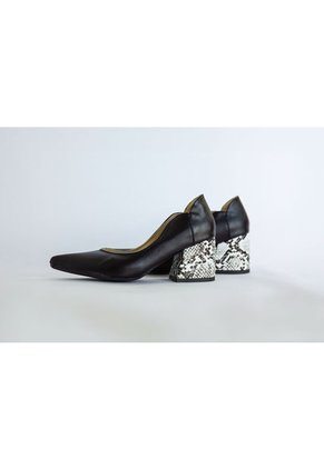 Tacón Mujer Negro Origen T003