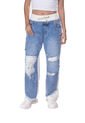 Jean Mujer Dreamer 5317 Azul Beige Origen de ORIGEN