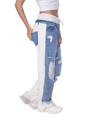 Jean Mujer Dreamer 5317 Azul Beige Origen