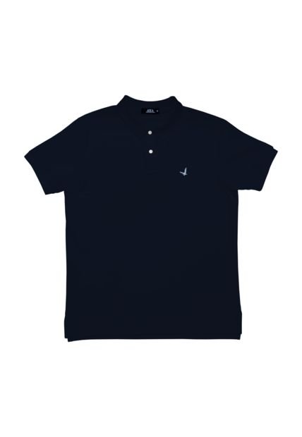 Camiseta Polo  AX Azul Oscuro Algodón