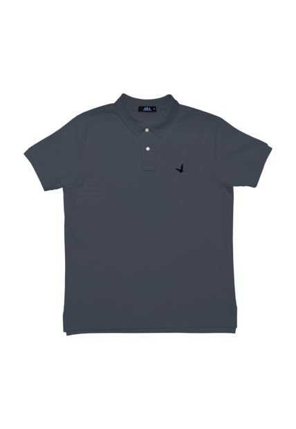 Camiseta Polo  AX Gris Oscuro Algodón