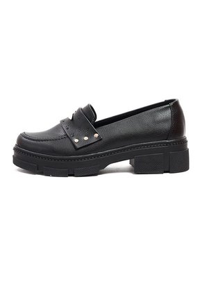Mocasines Mujer Negro Origen Camelia