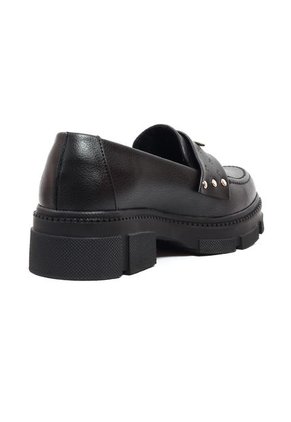 Mocasines Mujer Negro Origen Camelia