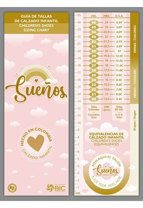 Sandalia Para Niña Blanco SS 241004