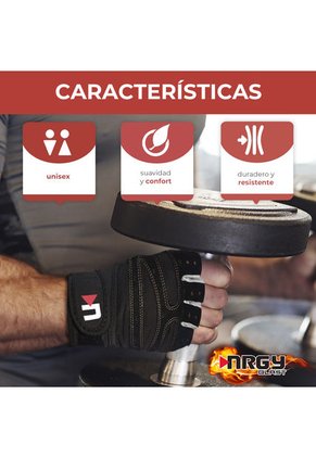 Guantes Gym Negro NRGY Blast