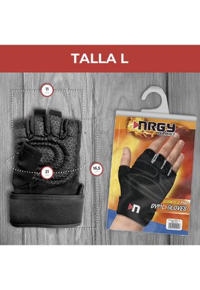 Guantes Gym Negro NRGY Blast