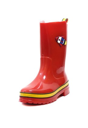 Botas Lluvia Niño Rojo Supresan Sonic