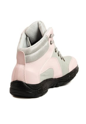 Botas Outdoor Mujer Rosa Por Gris Origen Alpes