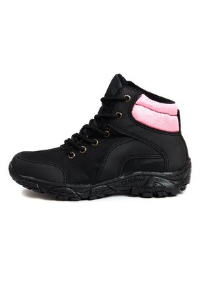 Botas Outdoor Mujer Negro Por Fucsia Origen Alpes
