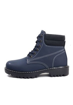 Bota Hombre Cuero Azul Origen Stivel