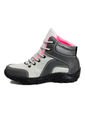 Botas Outdoor Mujer Gris Por Fucsia Origen Alpes de ORIGEN