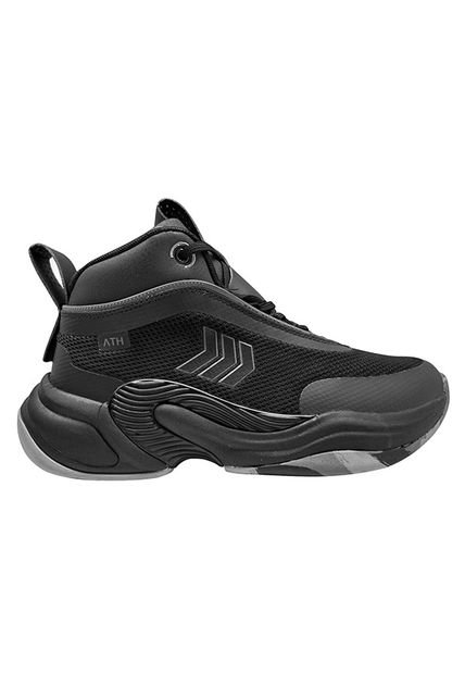 Tenis Deportivo Origen Devak Ath  M01 Negro Gris