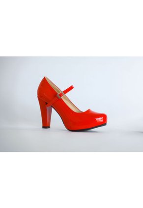 Tacón Mujer Rojo Origen T015