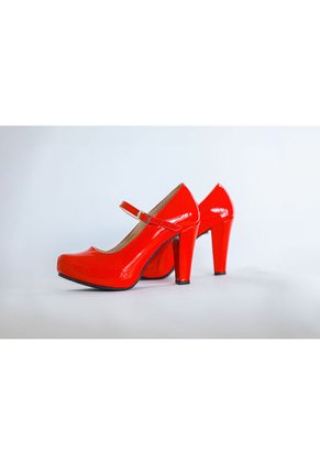 Tacón Mujer Rojo Origen T015